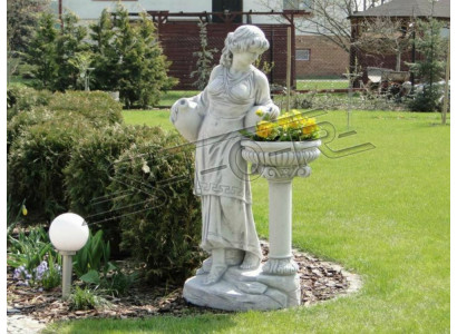 Wiadro rzeźba projekt rysunek statua figurki ogrodowe posągi rzeźby S101077